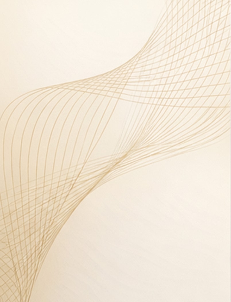 Abstract lines on an orange background.
