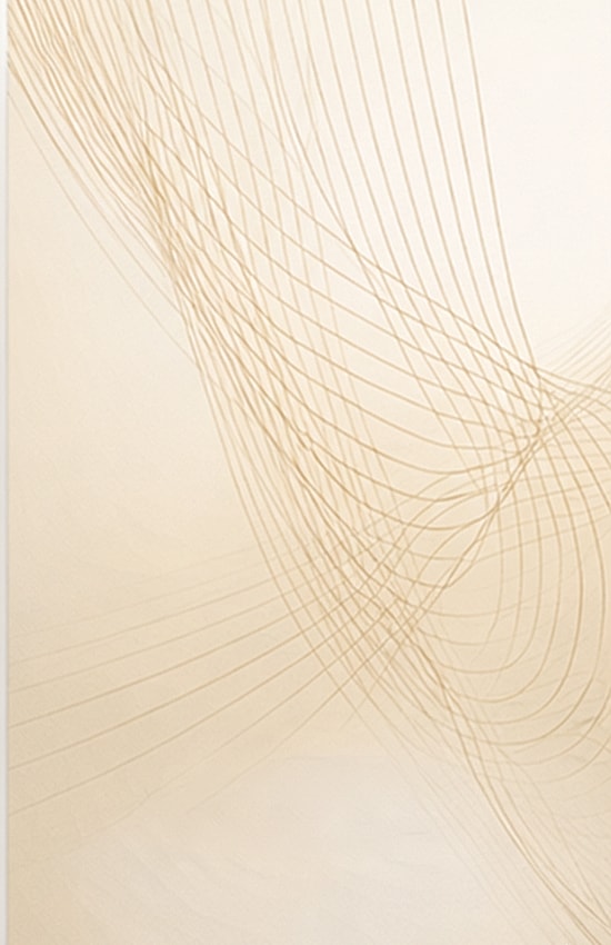 Abstract geometric design with overlapping circles.